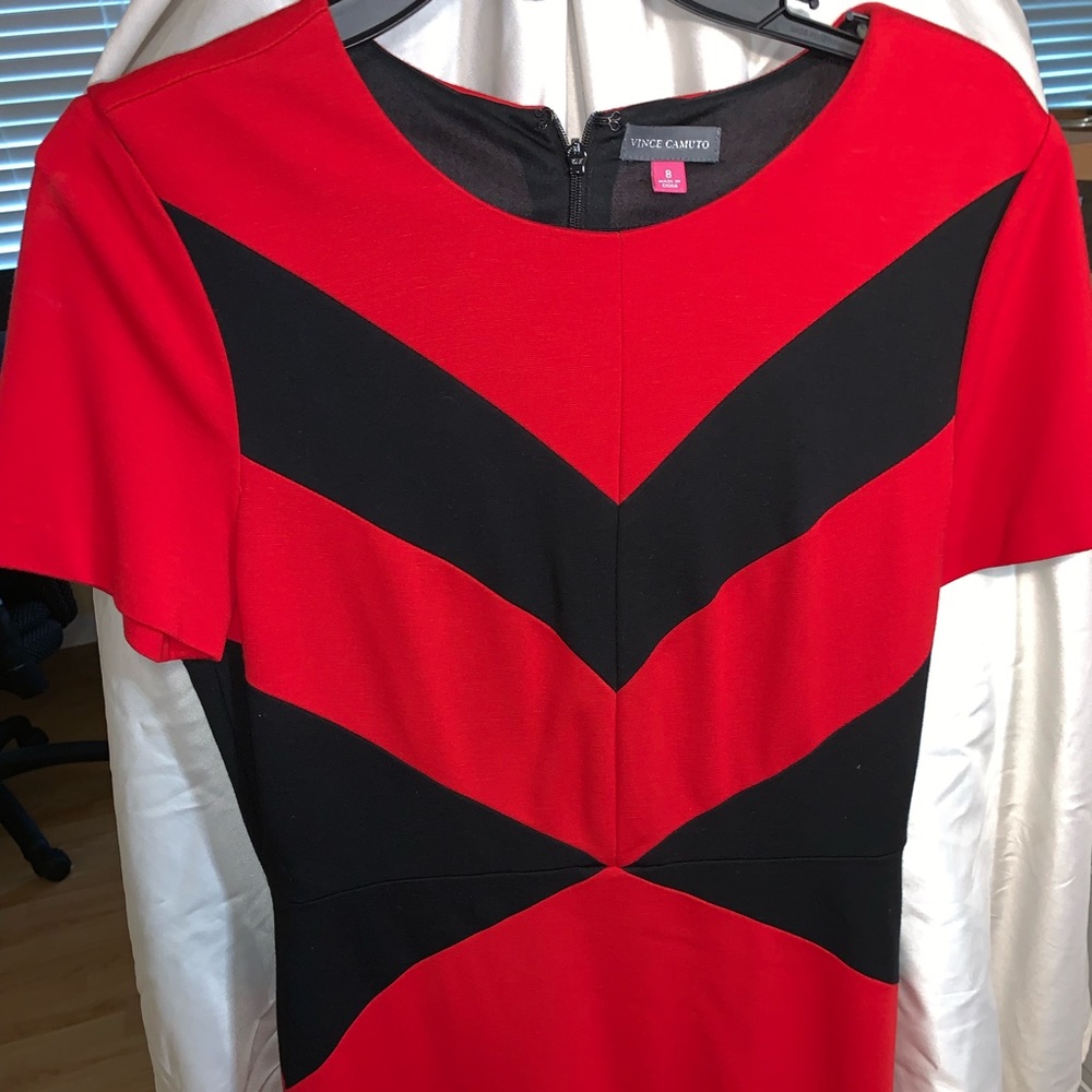 Vince Camuto Mid-Length Dress Red Size 8
